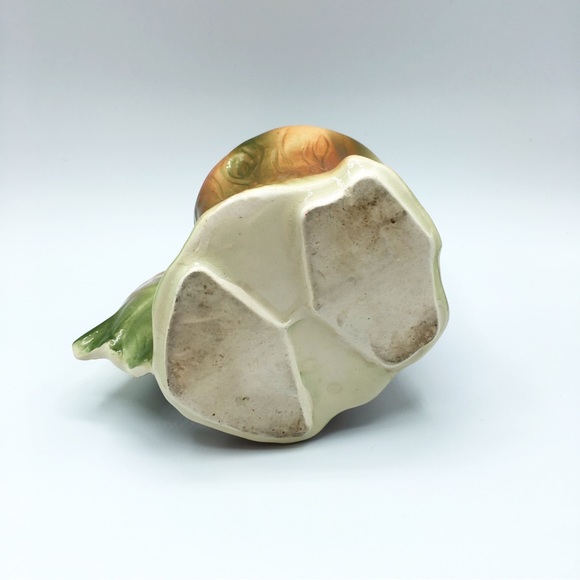 Vintage Parrot/Bird on a Tree Stump Ceramic Planter Vase - Picture 6 of 10